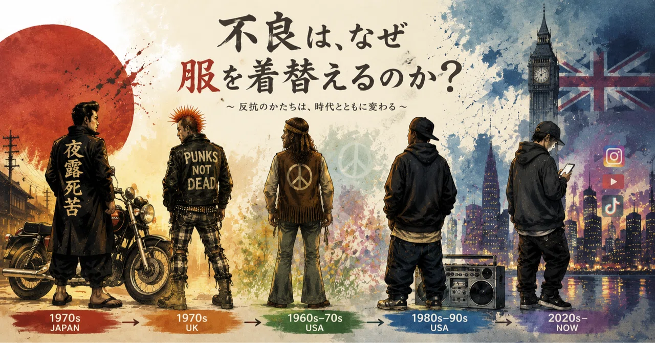 Why do delinquents change their clothes?｜ミカタ