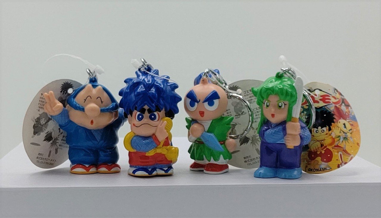 がんばれゴエモン キャラグッズ総まとめメモ｜湯豆腐