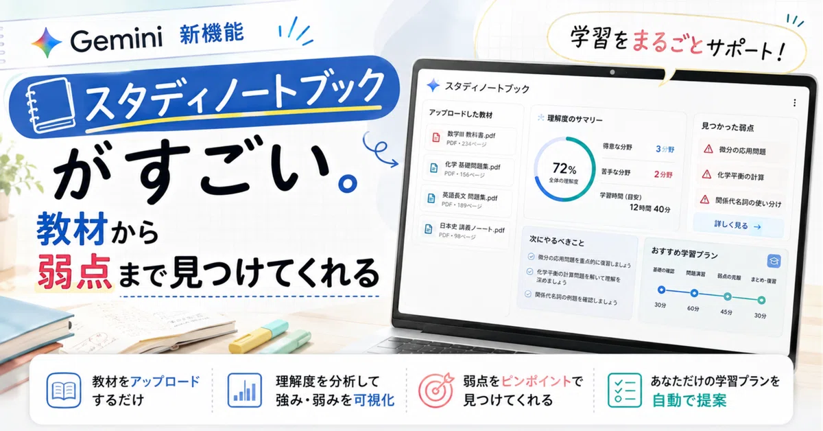 Gemini Introduces 'Study Notebooks': Turn Your Study Materials into a ...