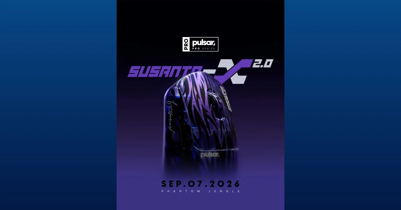 マウス・トラックボール Pulsar X2 Susanto Brothers Edition Pulsar、「Susanto-X 2.0」と「Saturn Pro Susanto Brothers Edition