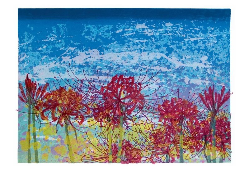 版画の基本は４版種 リトグラフ編 積山ミサ 画家 広島版画工房主宰 Note