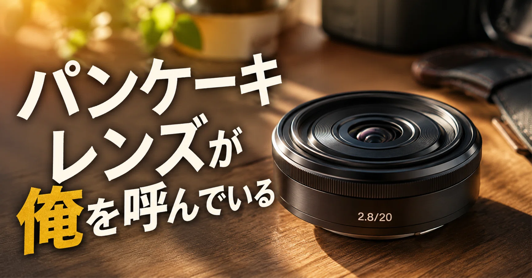 【ほぼ未使用品】SONY E 20mm F2.8 単焦点レンズ 薄型パンケーキ パンケーキレンズが俺を呼んでいる｜sawady