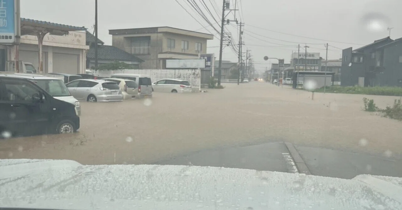 Level 5 Heavy Rain Emergency Warning (Toyama/Ishikawa). What I