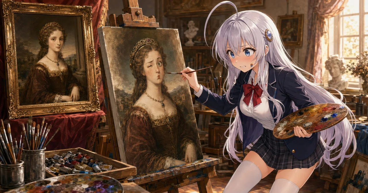 美少女イラスト⑬byChatGPT5.6Sol・ChatGPT Images 2.0|かんべい Mk-Ⅰ