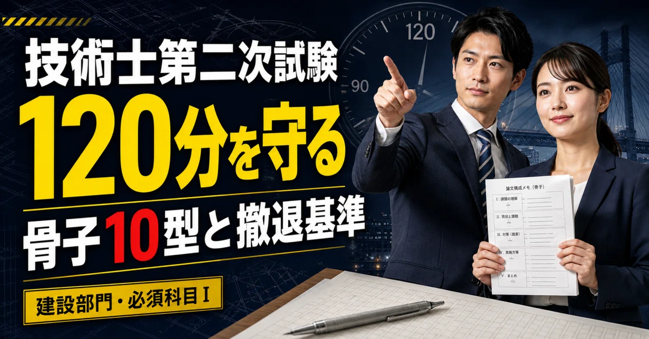 [FY2026] Professional Engineer Second-Stage Examination, Construction ...