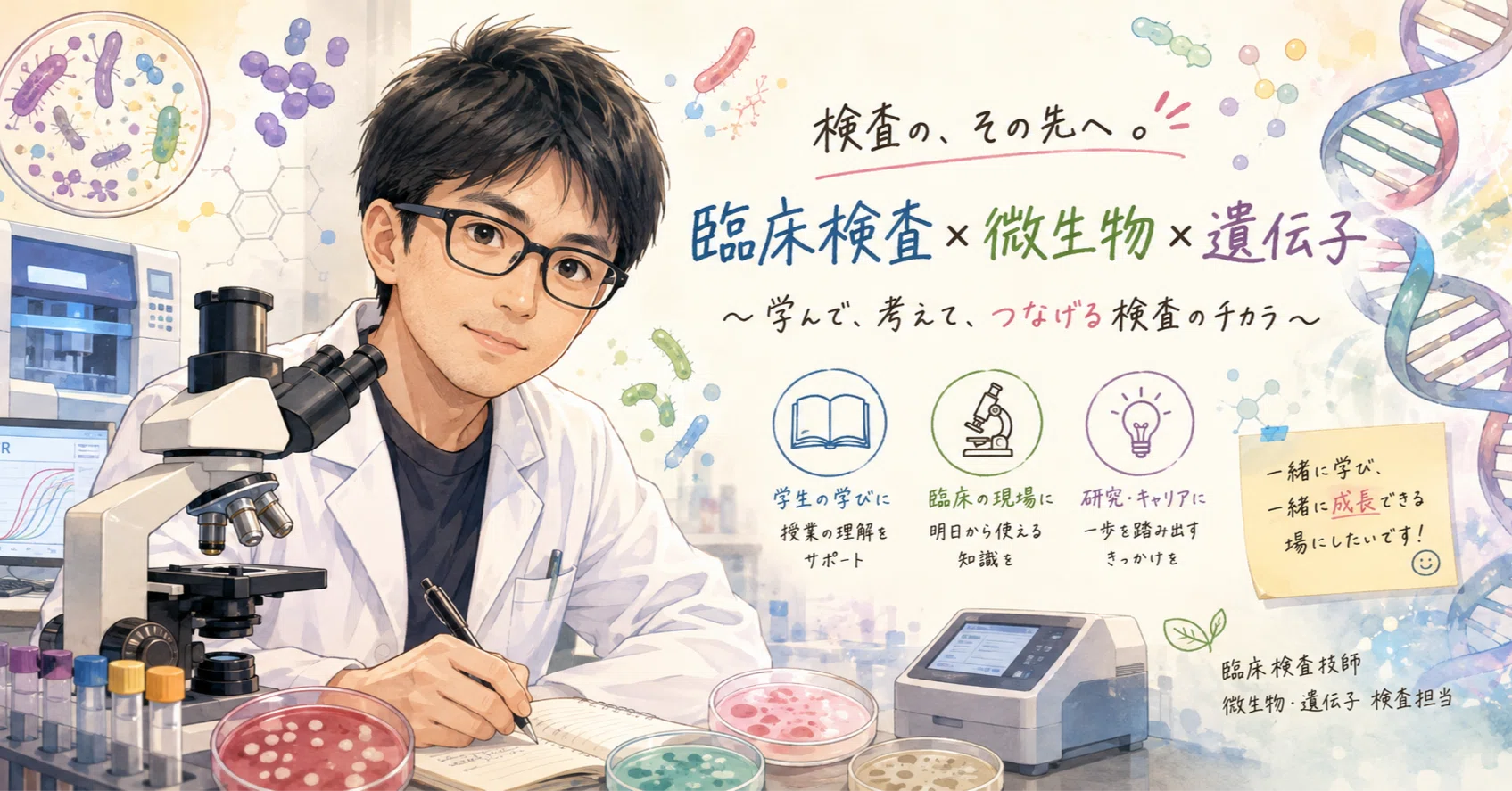 このnoteで書いていきたいこと｜mochiⅠ臨床検査技師
