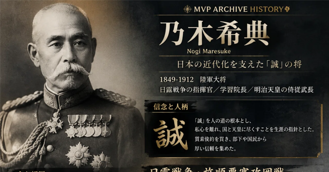 MVP ARCHIVE PEOPLE | Military : Nogi Maresuke 1849–1912 / 乃木希典