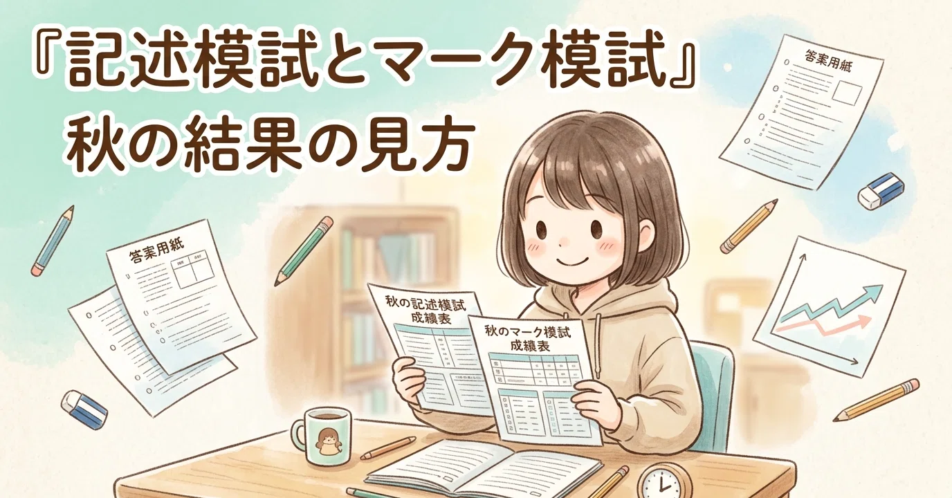 記述模試とマーク模試、秋は判定より設問別を見る｜LUS｜理系大学受験