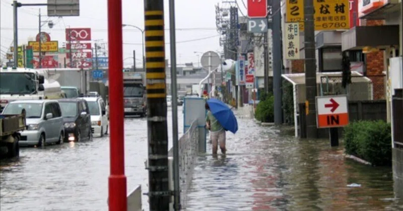 川から離れた家が何故浸水するのか？　～浸水想定区域の外側にある水の道～