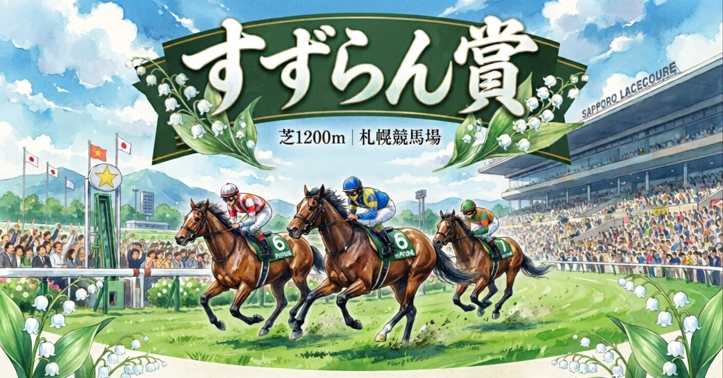すずらん賞 (OP) 本紙予想｜馬券生活を目指す「AI競馬予想支援システム