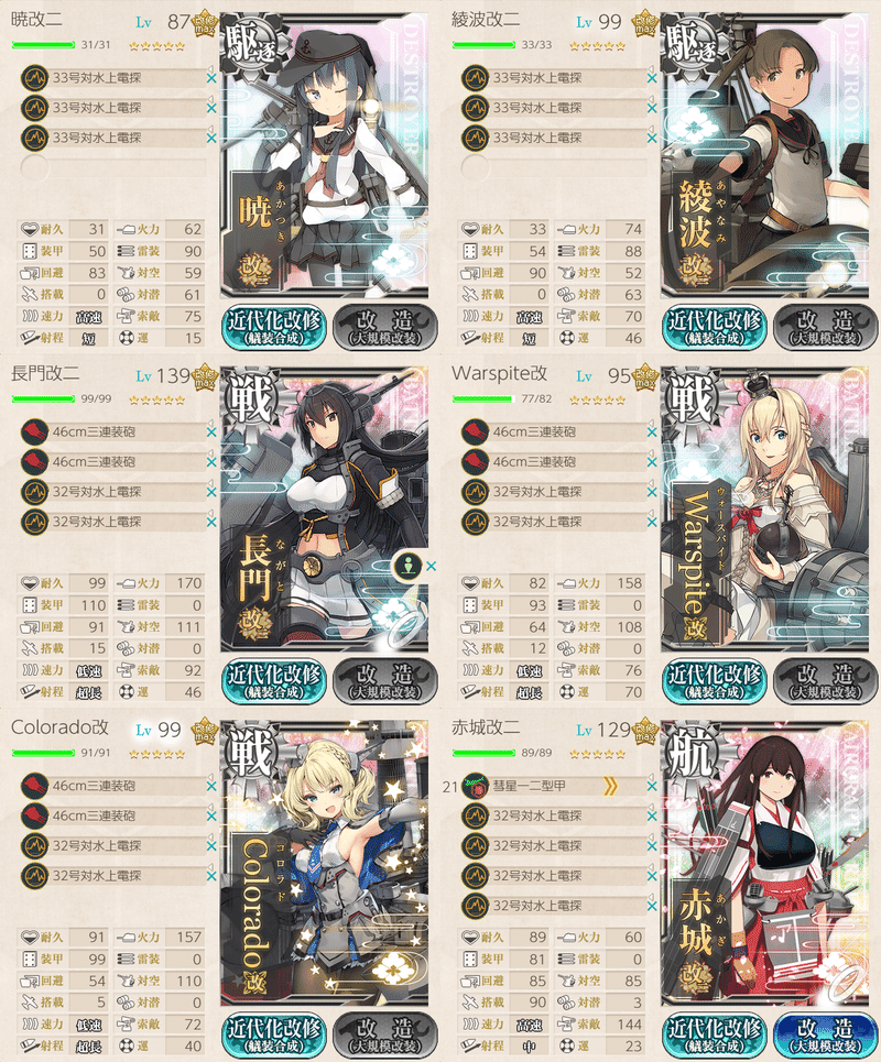 艦これ ２０２０年夏イベ ｅ ６甲攻略 第二ゲージボス装甲破砕ギミック ソウノ Note