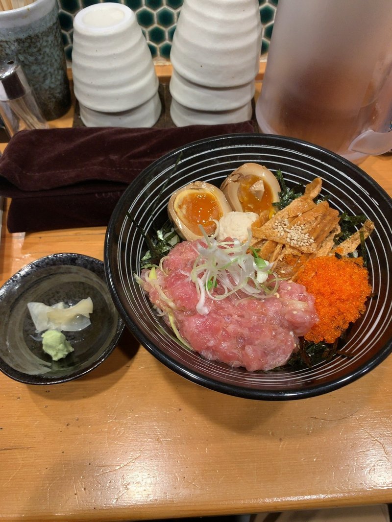 チラシ麺 竹:鮮魚鶏出汁麺 沢むら