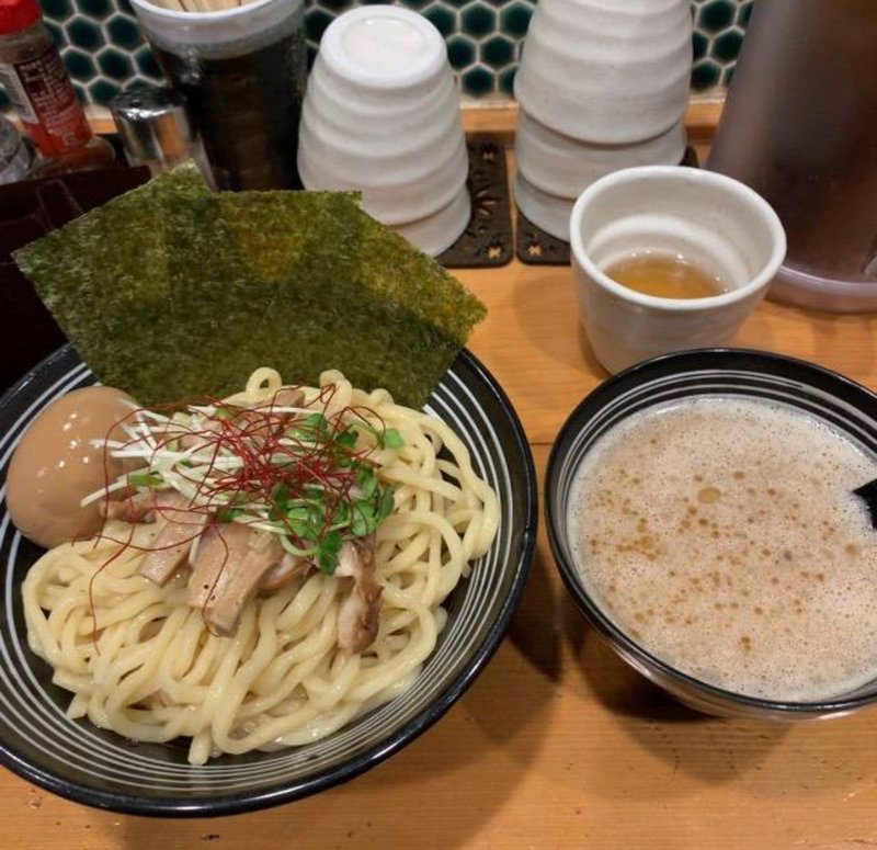 鶏出汁つけ麺:鮮魚鶏出汁麺 沢むら