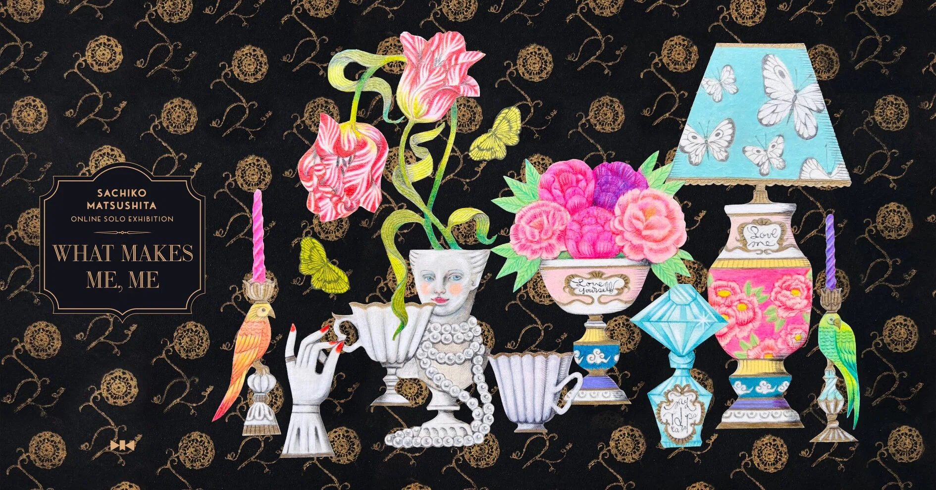 【松下さちこ】アート作品 松下さちこ個展｜What makes me, me｜｜SCRIPTORIUM｜菫色の写字室｜note