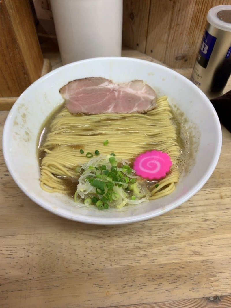 煮干しラーメン:ラーメン まつや