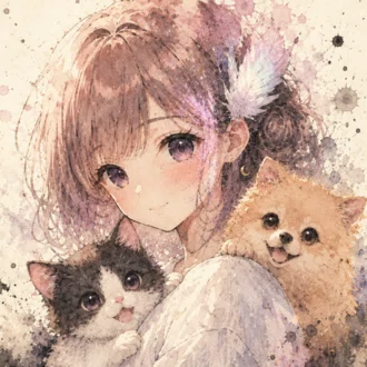 あまね〘ฅ՞•ﻌ•՞ฅฅ^•ﻌ•^ฅ〙
