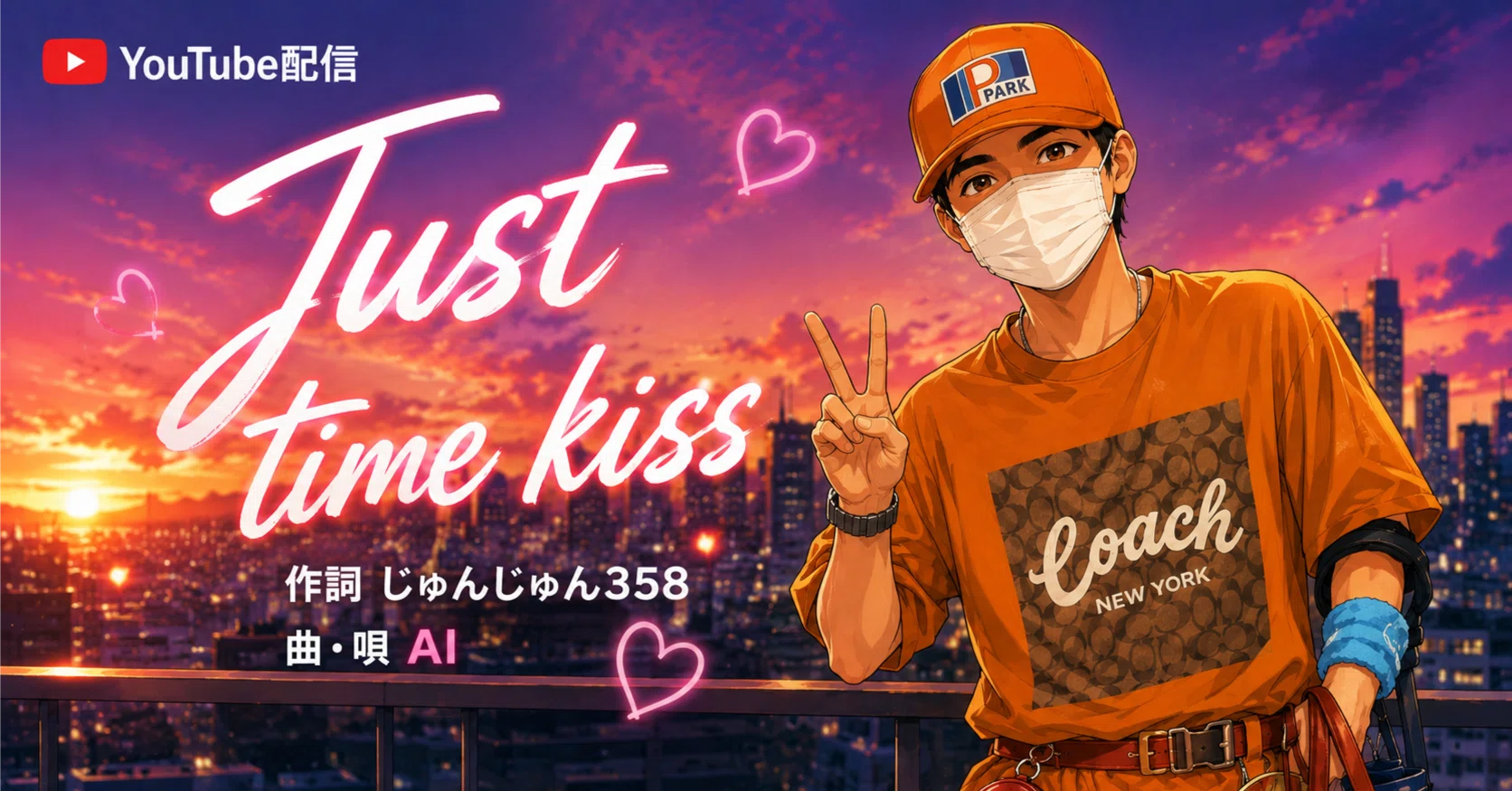 作詞家じゅんじゅん358 第50弾】【YouTube配信】【Just time kiss