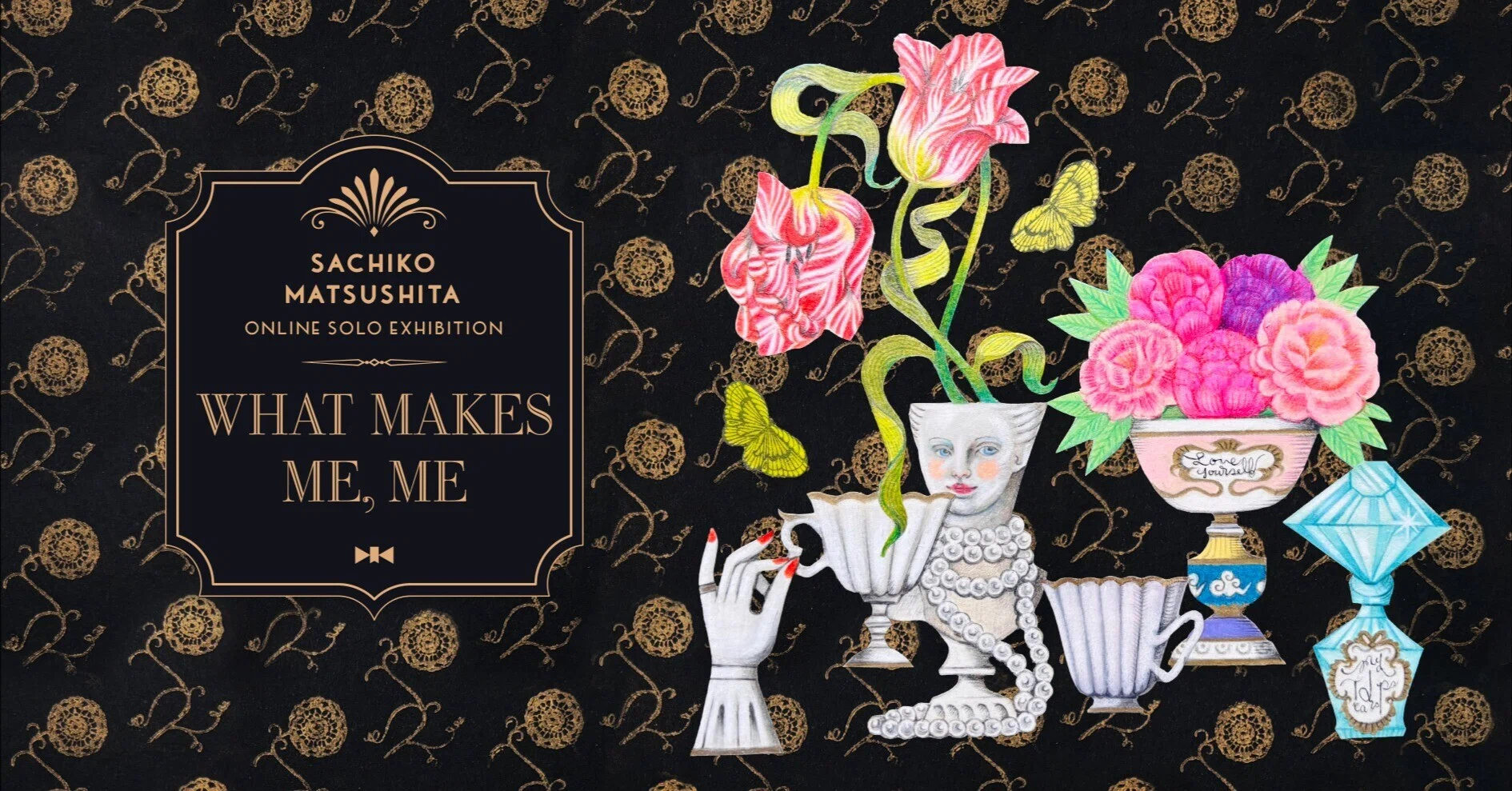 松下さちこ個展《What makes me, me——「私」を「私」たらしめるもの
