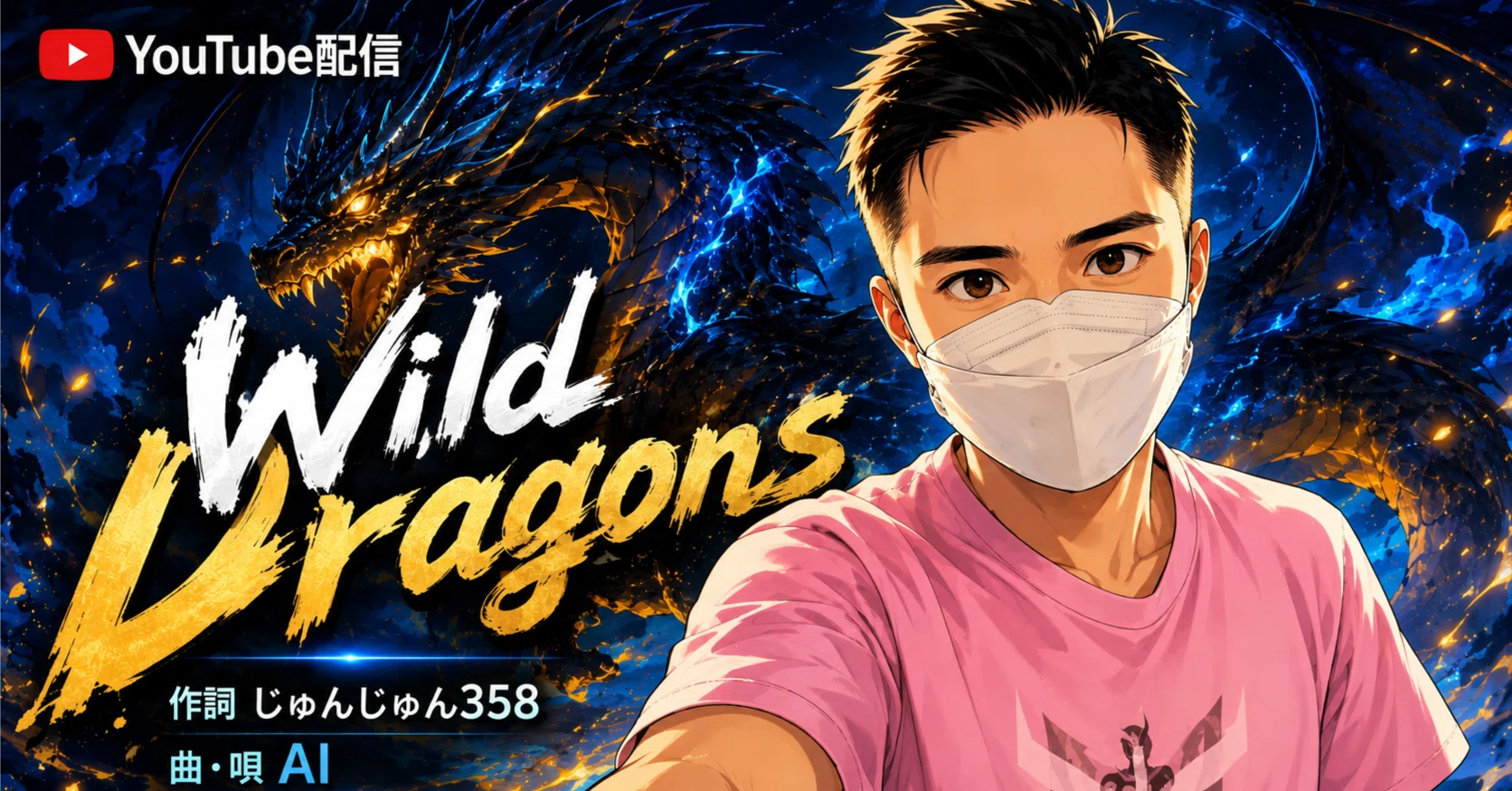 作詞家じゅんじゅん358 第52弾】【YouTube配信】【Wild Dragons