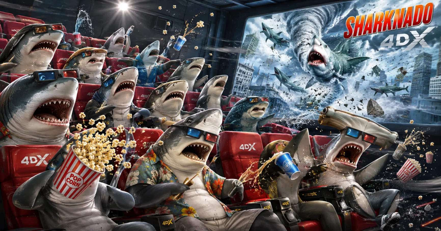 シャークネード ラスト・チェーンソー 4DX』を4DXで観たのでした