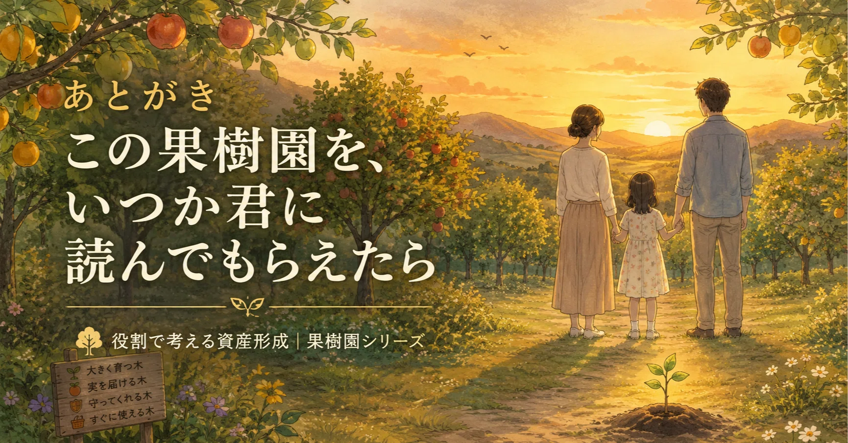 Afterword | If someday you could read this orchard｜一緒に考えましょう