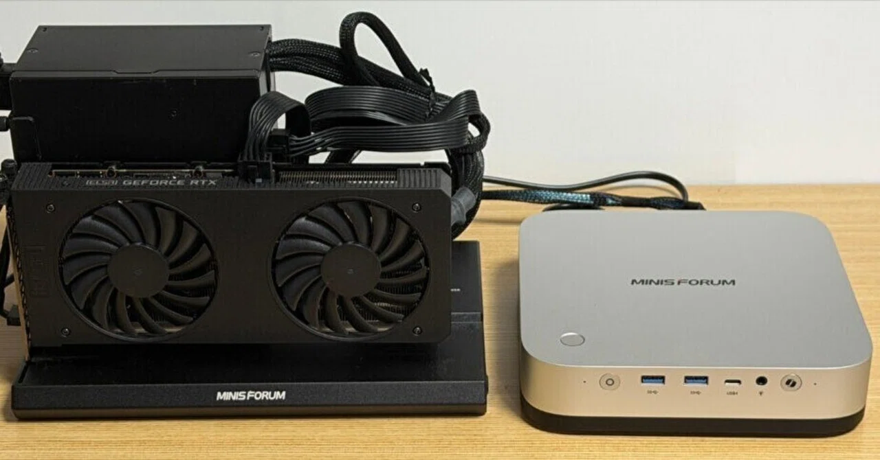 MINISFORUM AI X1 Pro 470、実機のベンチマークスコアや使用感の