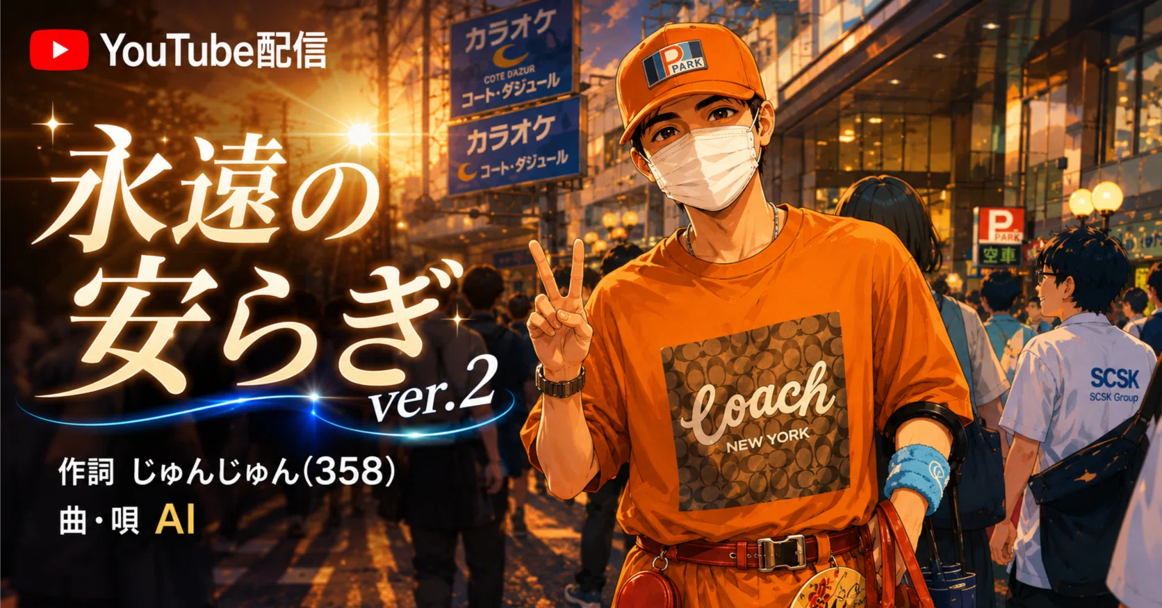 作詞家じゅんじゅん(358) 第54弾】【YouTube配信】【永遠の安らぎ ver