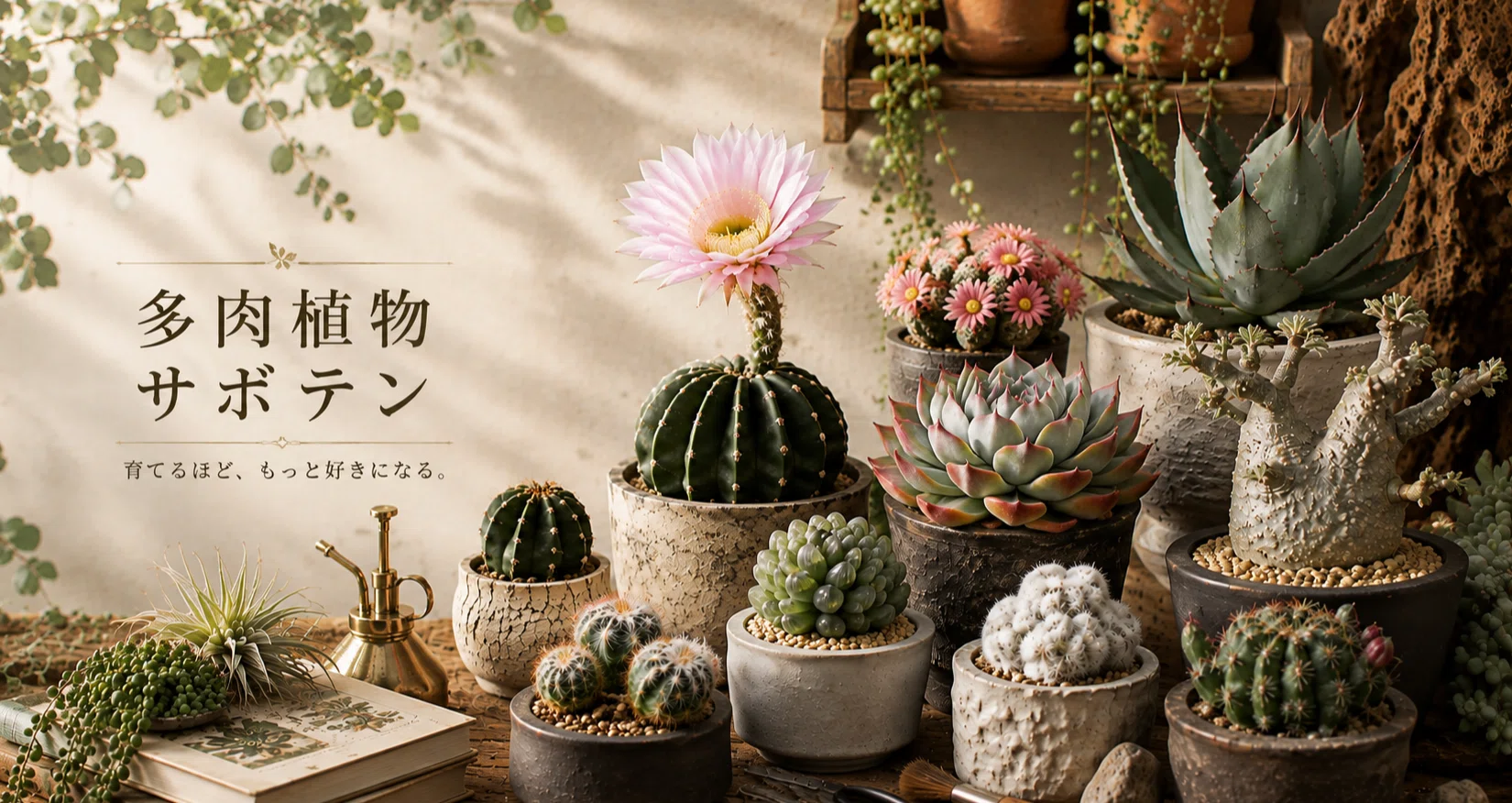 多肉植物・サボテン - 2026-08｜ほのぼのフラワー｜note