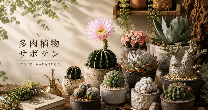 多肉植物・サボテン - 2026-08｜ほのぼのフラワー｜note