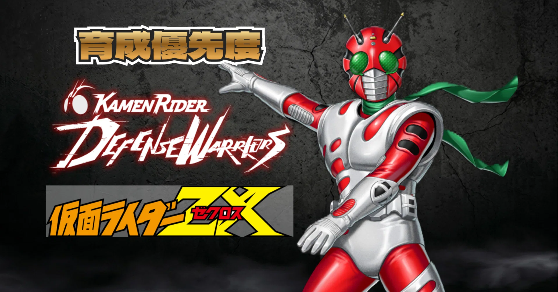 RaiD] Series 'Kamen Rider ZX' Training Priority (Updated 8/29