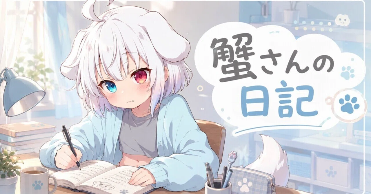 蟹さんの日記26｜刹那之 蟹