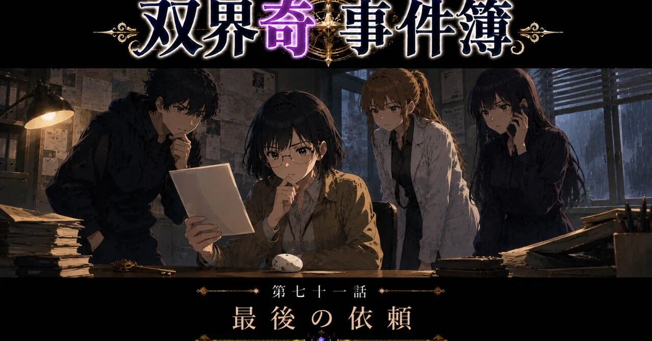 Dual World Strange Case Files 71｜Tsukineyuragi