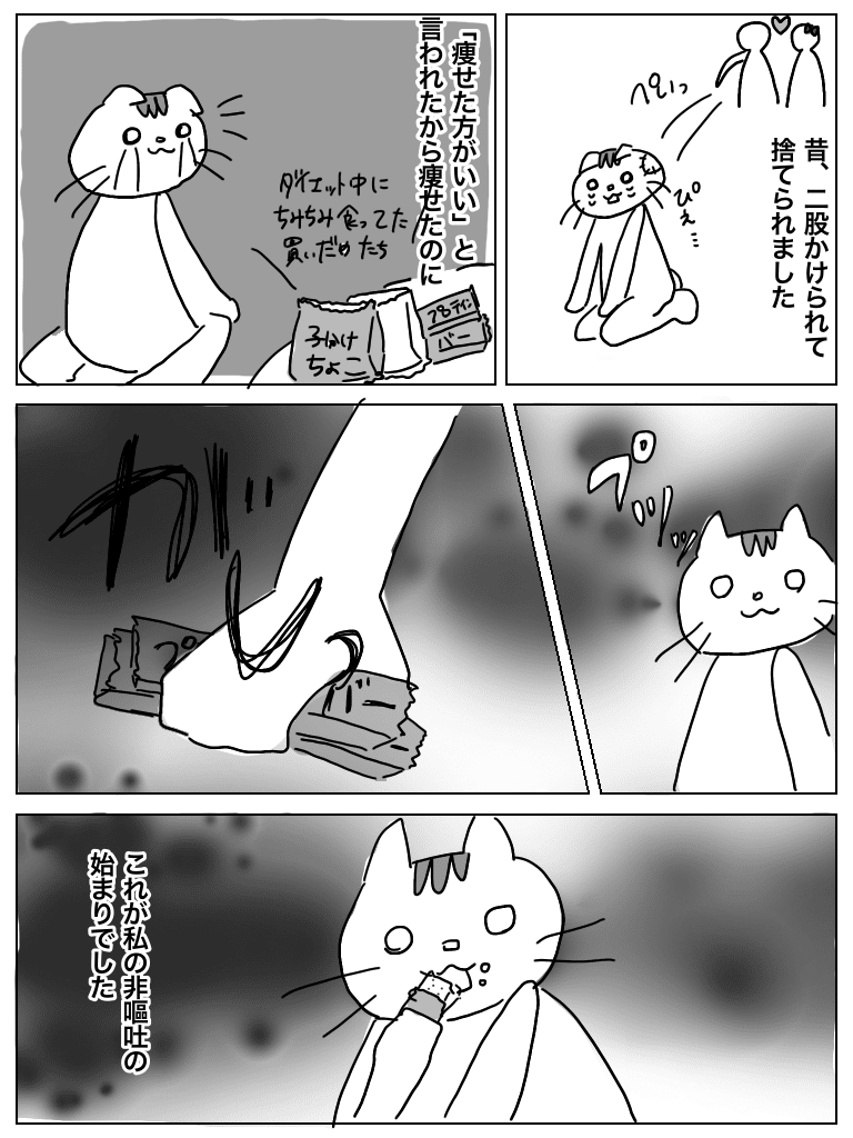 私が非嘔吐過食になったきっかけ いちぶた 過食嘔吐 摂食障害7年目 Note