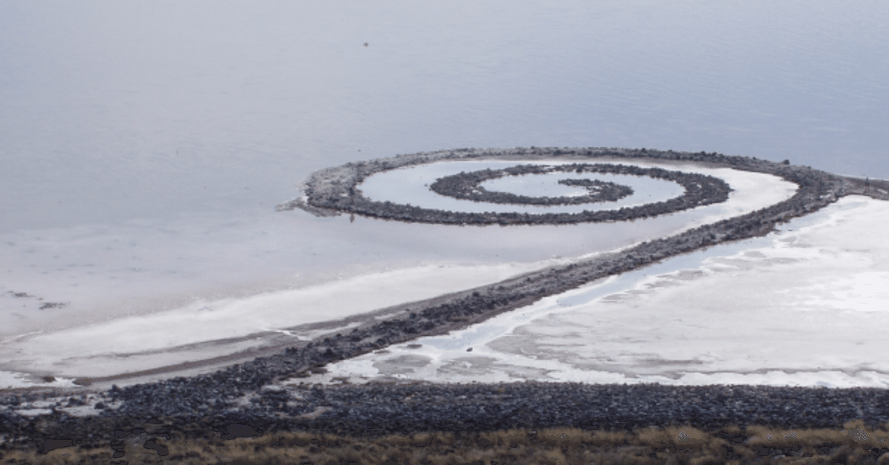 ロバート・スミッソンの理論展開からのランド・アート｜artoday - chiaki