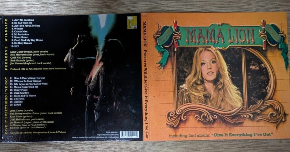 MAMA LION / PRESERVE WILDLIFE and GIVE IT EVERYTHING I'VE GOT｜たすけ