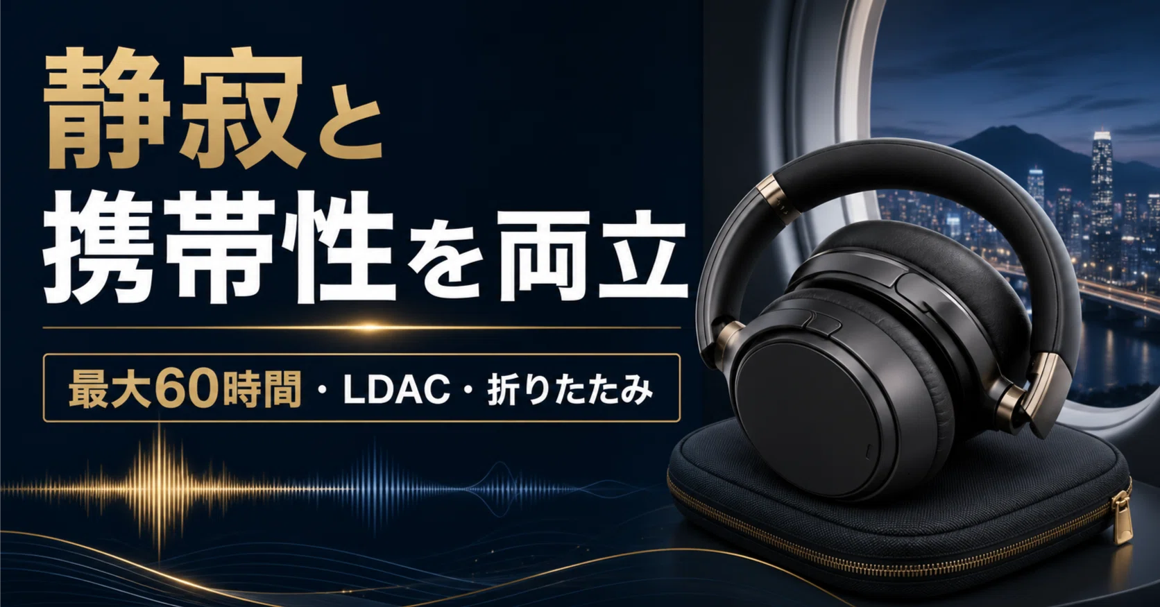 静寂も音質も持ち歩く。Soundcore Space One Proは“折りたためる上位機