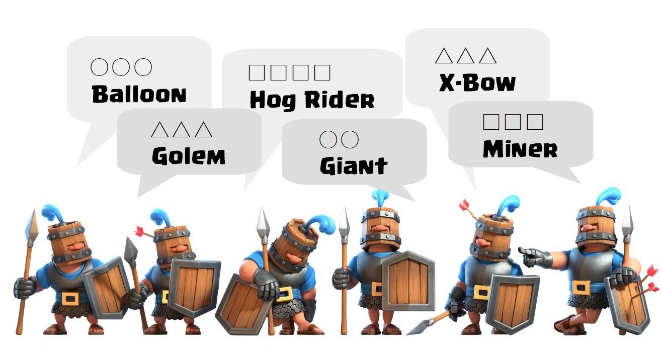 クラロワの 個人名入りデッキ を片っ端から集めてみた 21年1月23日更新 Kabutom クラロワ Note