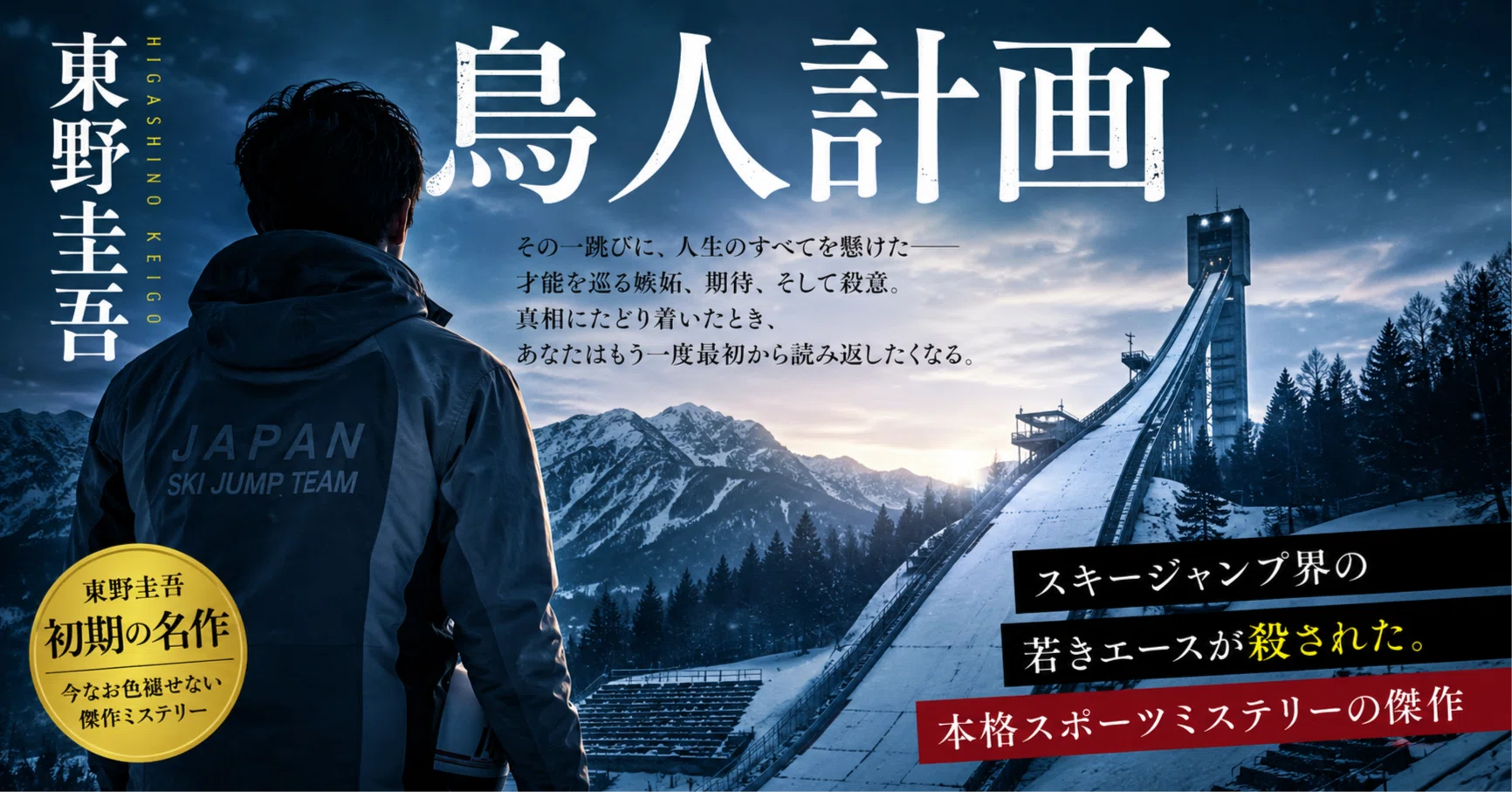 東野圭吾『鳥人計画』感想・レビュー｜ネタバレなしで魅力と読みどころ