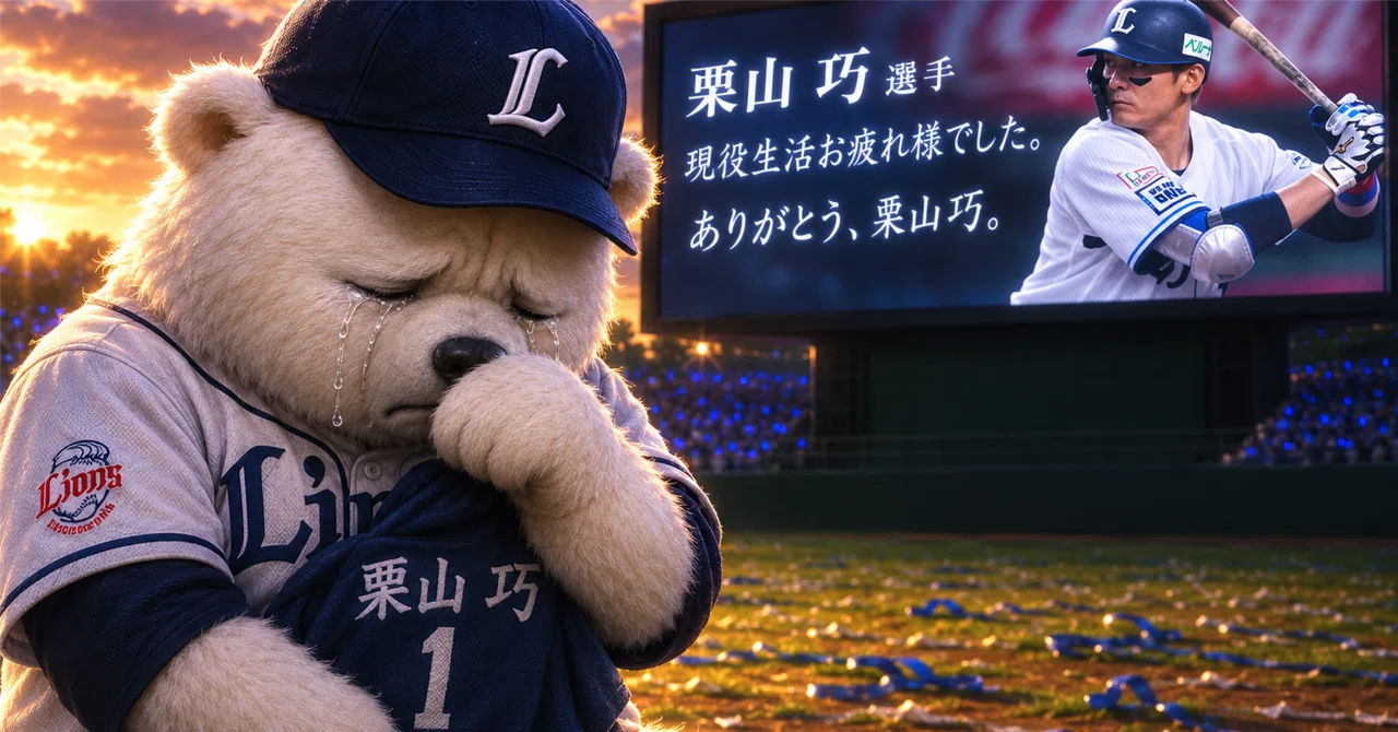 8/30 Thank you Takumi Kuriyama. 25 years dedicated to the Lions