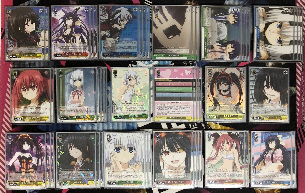 回る4色！？デート・ア・ライブのデッキ｜ぺヤング