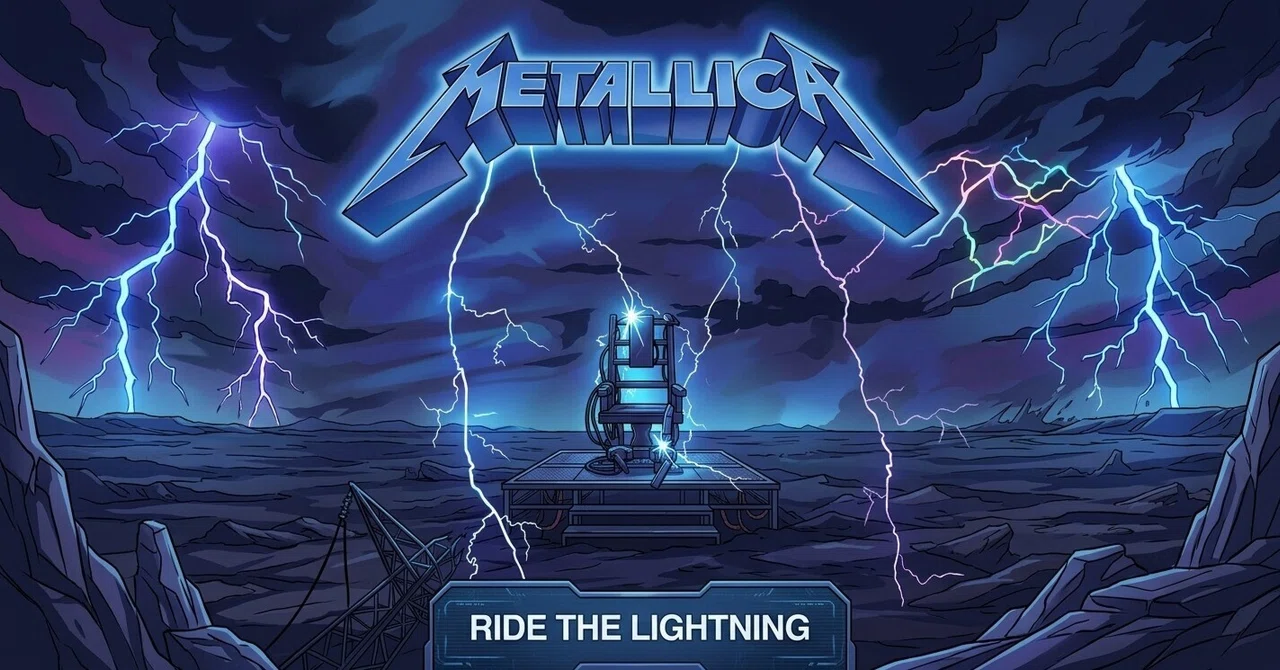 メタリカ『Ride the Lightning』レビュー ～荒々しいスラッシュメタル