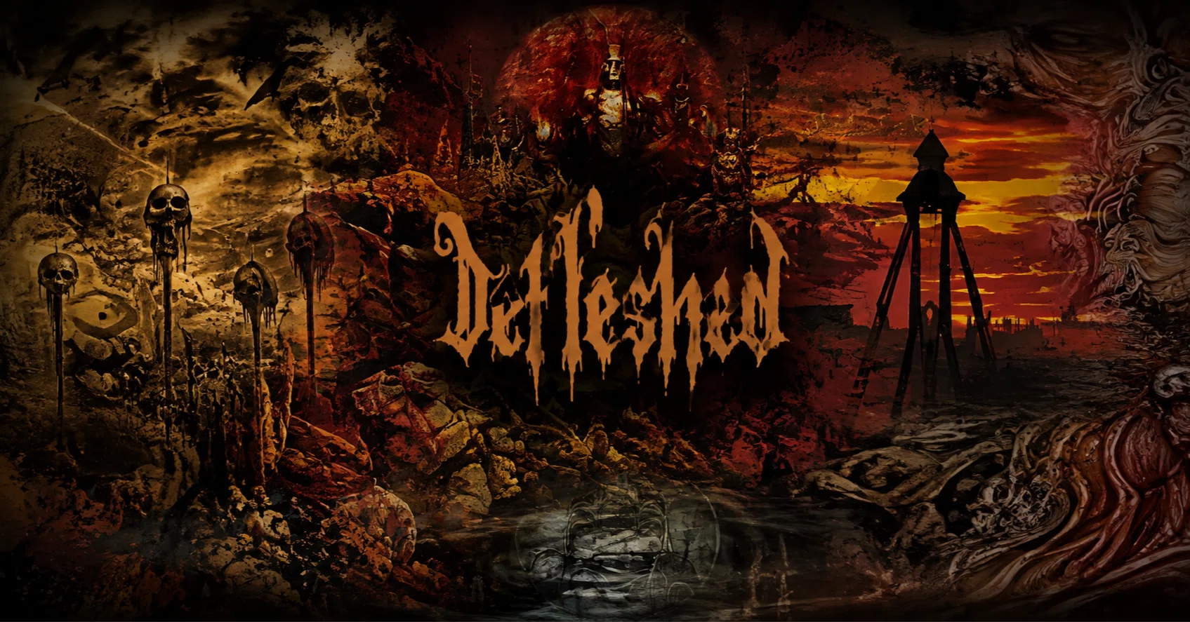 Defleshed🇸🇪【全9作レビュー】：リフ、ドラム、咆哮。これだけで十分