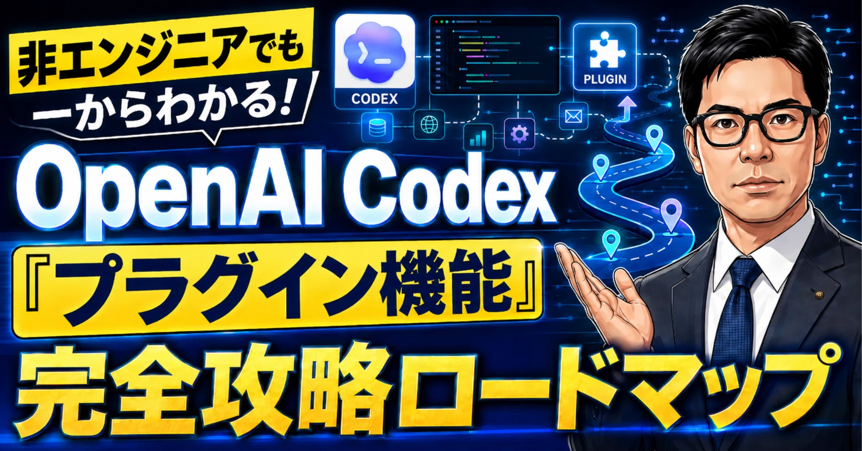 2026年最新】非エンジニアでも一からわかる！OpenAI Codex「プラグイン