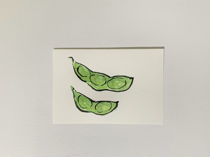 枝豆はどう描いたらいいの 後編 色をつける Chokottto 美術部 Miho Waseda Note 枝豆はどう描いたらいいの 後編 色をつける Chokottto 美術部 Miho Waseda Note