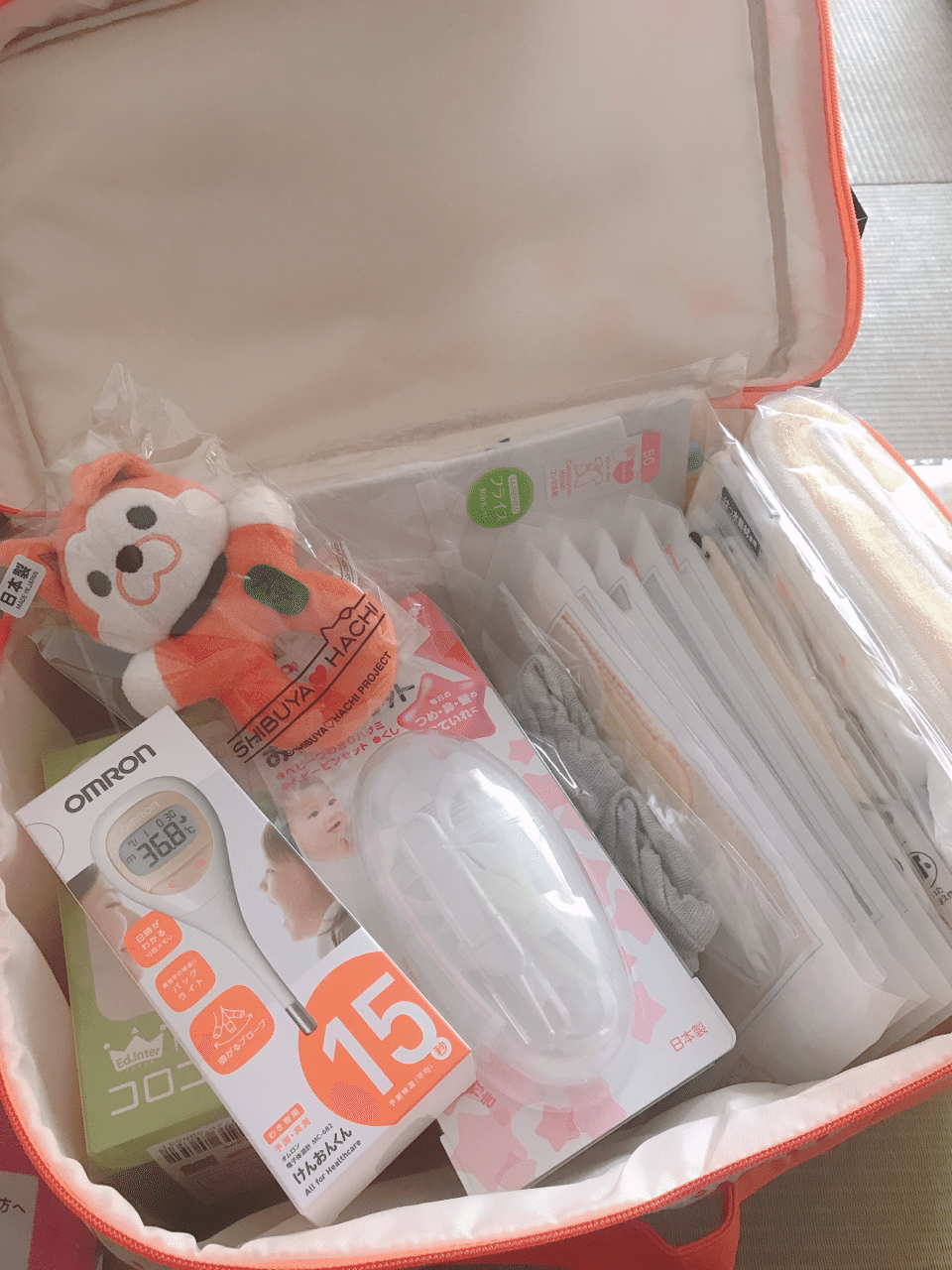 SHIBUYAHACHI 育児パッケージセット SHIBUYAHACHIベビー用品セット渋谷ハチ公mikihouse