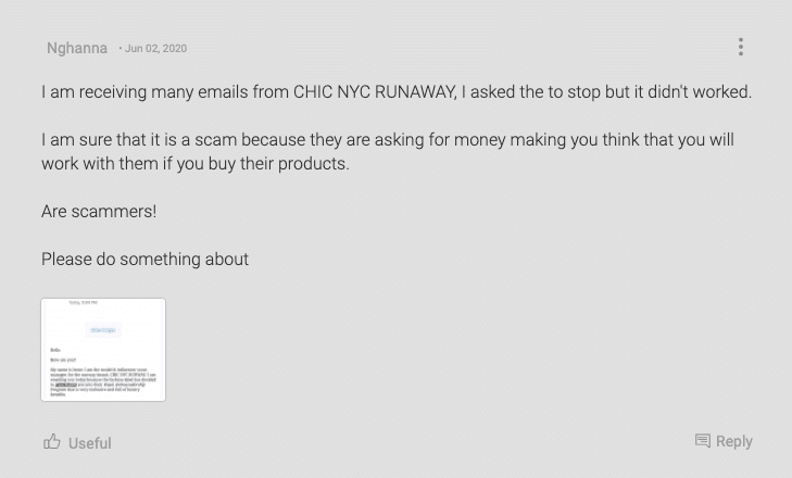 あこがれを搾取する あるnyブランドによるアンバサダーメール詐欺 Chic Nyc Runway 碧 みどり Note あこがれを搾取する あるnyブランドによるアンバサダーメール詐欺 Chic Nyc Runway 碧 みどり Note