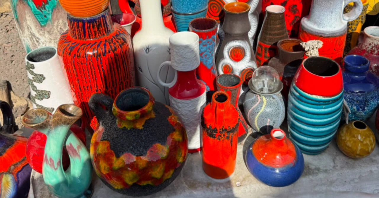 花瓶・フラワースタンド Fat Lava & German Art Pottery #2 花瓶・フラワースタンド Fat Lava & German Art Pottery #2 Fat Lava