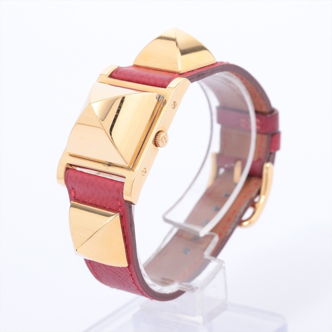 もりりんこっと様　　　◇エルメス◇ メドール / ロック スタッズ 腕時計 エレガントさとロックが融合したエルメスの腕時計「メドール」｜ALLU