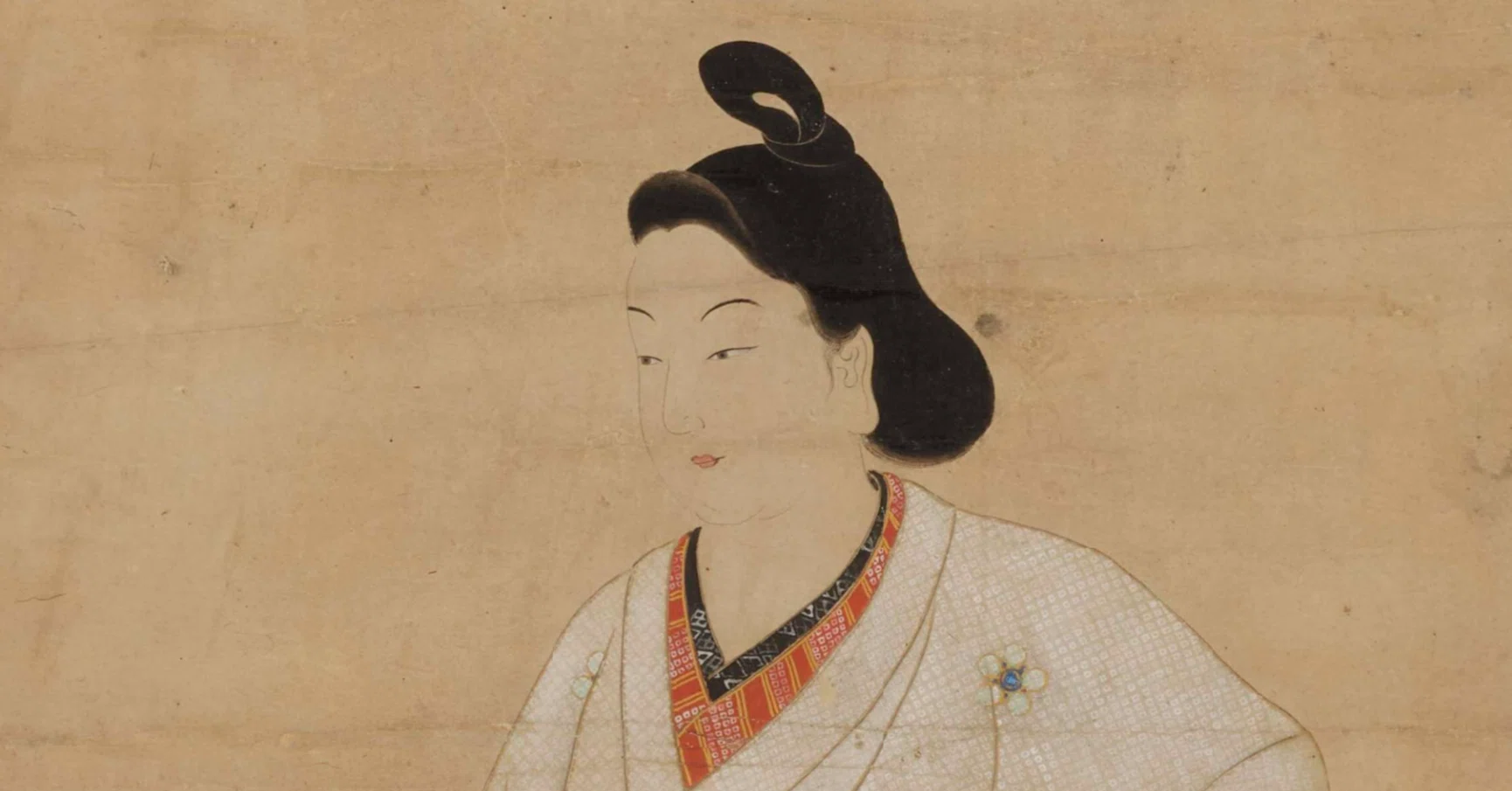 大英博物館展出品作⑰守俊《遊女図》寛文年間（1661-73）頃、大英