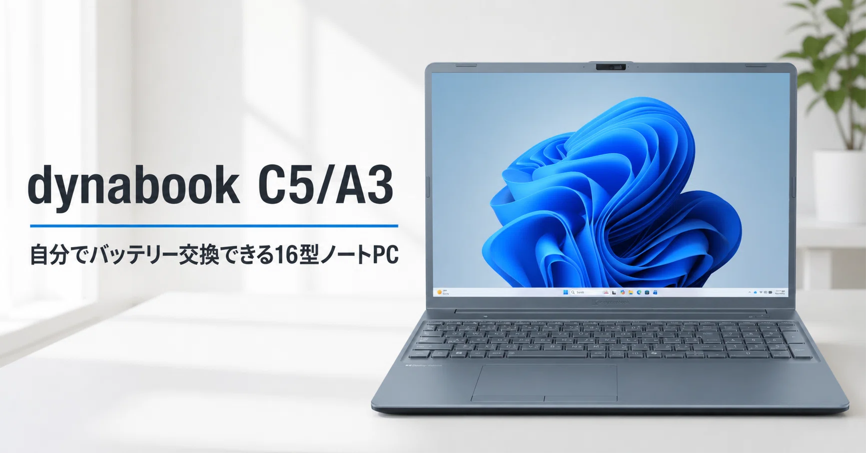 dynabook C5/A3 のレビュー・口コミ評判と特徴 自分でバッテリー交換
